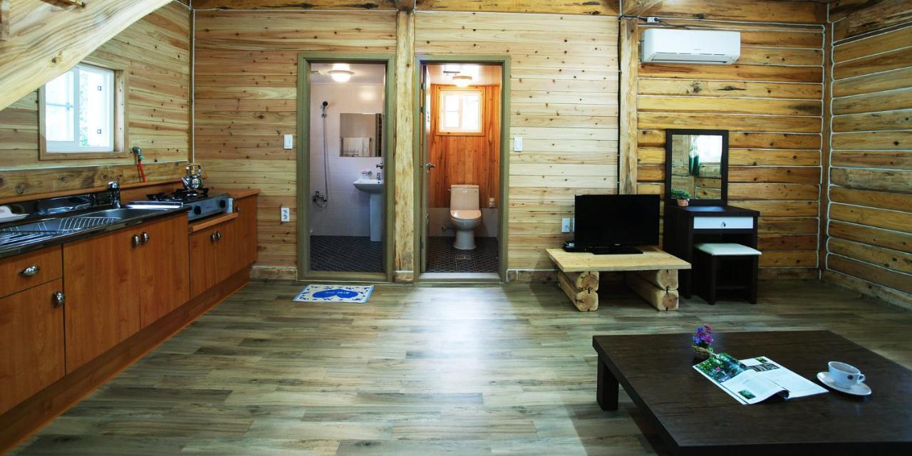 Jeju Joa Log Pension Seogwipo-stad Buitenkant foto